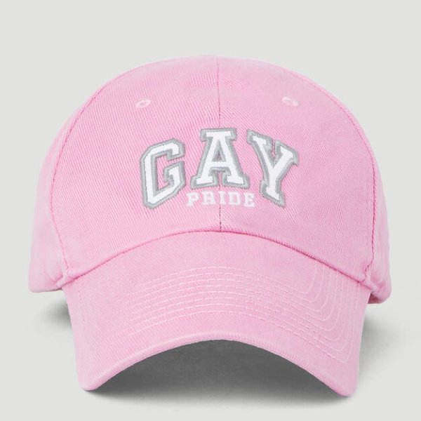 Pride 棒球帽（粉）