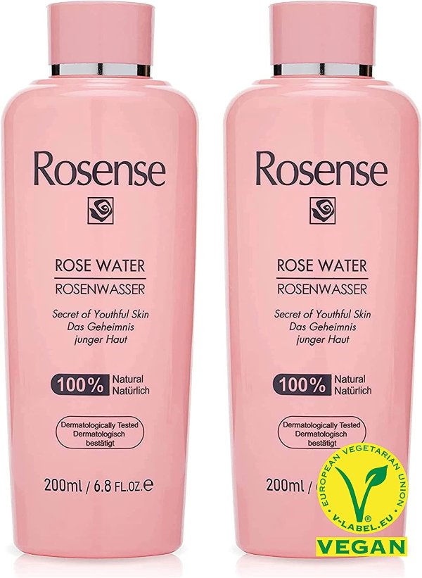 Rosense 玫瑰水 土耳其洛神诗100%纯天然玫瑰水 200ml