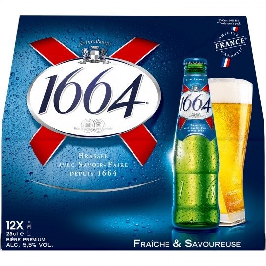 1664啤酒 12瓶