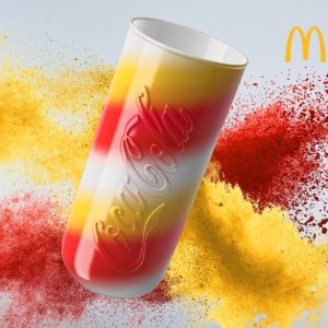 McDonalds 麦当劳 50周年玻璃杯 送完即止！快去门店收！