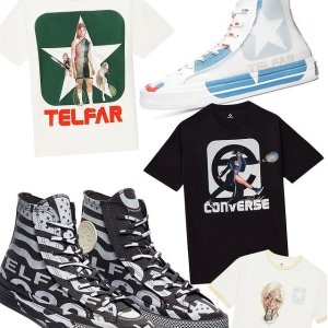Converse x TELFAR 联名帆布鞋、服饰已上新 复古时尚前沿
