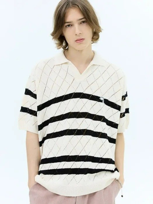 Striped 针织条纹毛衣