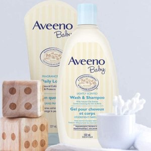 限今天：Aveeno 洗护 舒缓沐浴、儿童湿疹护理