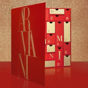 惊喜上新：Armani 阿玛尼 2020圣诞日历 含红管#405等6个正装