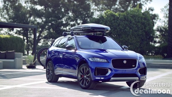 F pace roof discount bars