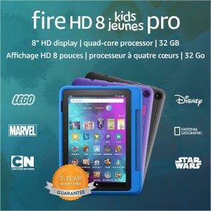 史低价：新款Fire HD 8 PRO 6-12岁儿童专用 平板电脑 32GB