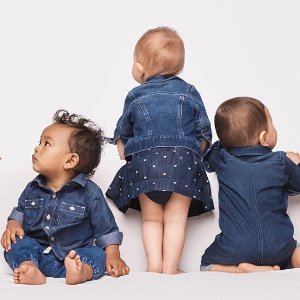 超后一天：GAP 官网长周末促销热卖中 收超可爱童装 宝宝服