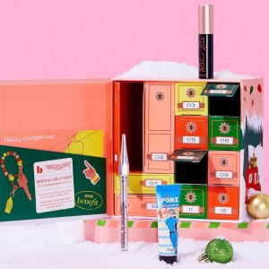 上新：2022 Benefit Cosmetics  圣诞日历倒数礼盒 爆款12件套
