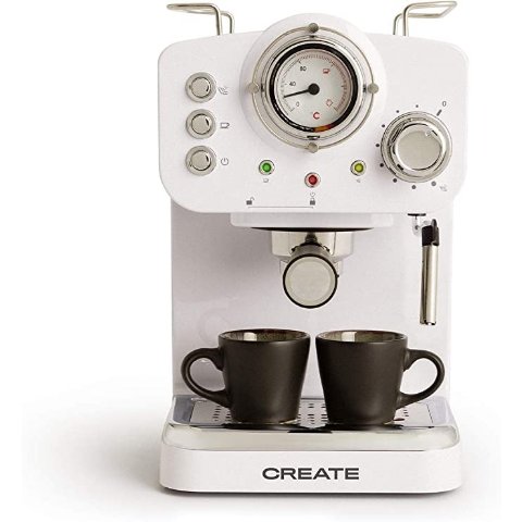 白色复古咖啡机