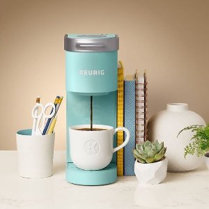 Keurig K-Mini 超迷你胶囊咖啡机 收少女心的Tiffany蓝