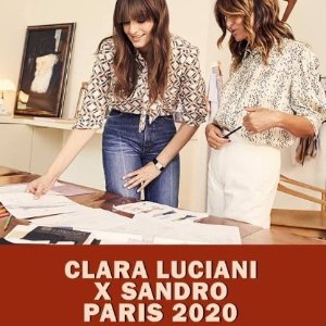 Sandro X Clara Luciani 2020限量联名款上线 收优雅法式美衣