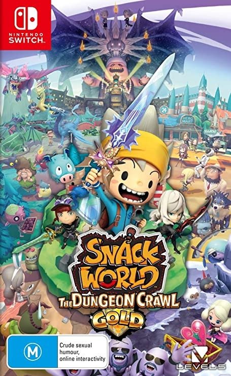 Snack World The Dungeon Crawl Gold - Nintendo Switch