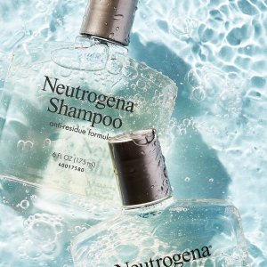 白菜价：Neutrogena 深层清洁去残留洗发水350ml 给头皮排毒