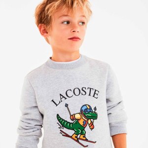 2020跨年礼：Lacoste官网童装新年热卖  收新款毛衣、外套