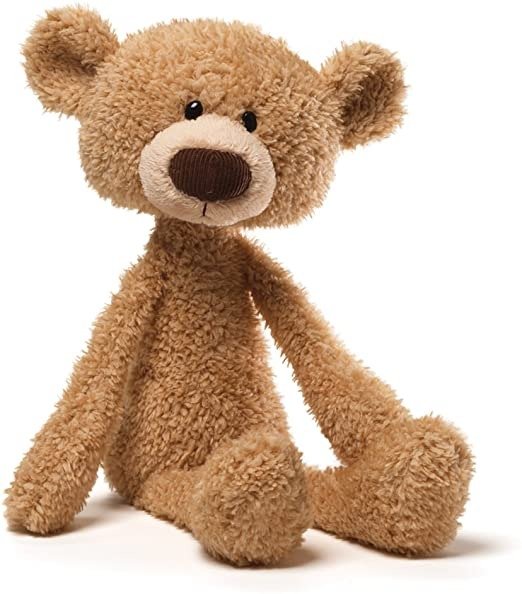 4040131 Toothpick Teddy Bear Stuffed Animal Plush, Beige, 15", 38.1 cm