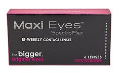 Maxi Eyes Brown Bi-Weekly (6 Pack)