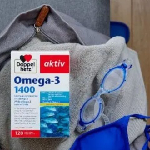 近期史低价 90粒仅€11.51Doppelherz Omega-3 深海鱼油 保护心脑血管 全家都得囤