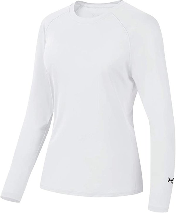 防紫外线 UPF 50+ 长袖 T 恤