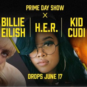 预告：Prime Day 演唱会 碧梨、Kid Cudi、H.E.R.强大阵容来袭