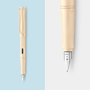 Lamy奶油白色7.3折safari 钢笔