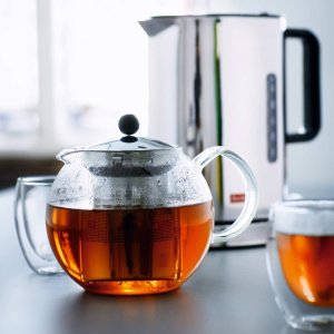 Bodum 精致玻璃过滤茶壶热卖 养生从一杯热茶开始