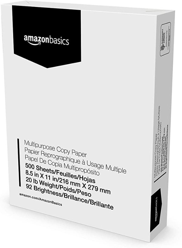 AmazonBasics A4纸 (500 张)