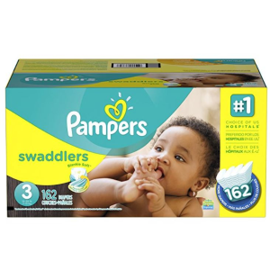 Pampers Swaddlers婴儿纸尿裤超大包装