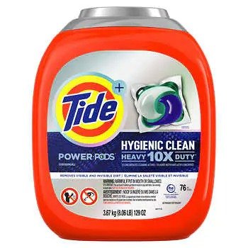 Hygienic Clean Heavy 10x Duty Power PODS 洗衣胶囊 76-count