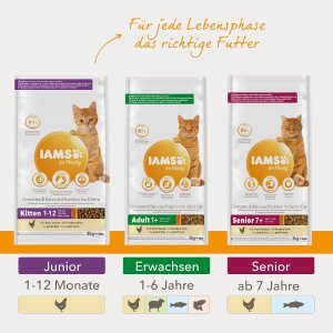 IAMS 营养猫粮 含omega-3/6脂肪酸 皮肤健康和光泽