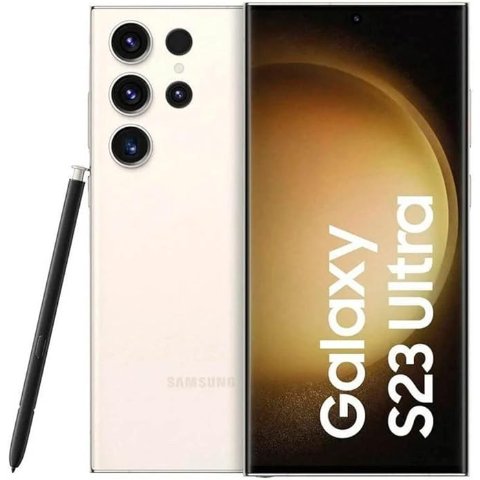Galaxy S23 Ultra (S918) Dual 5G 256GB 8GB RAM (Cream) White手机