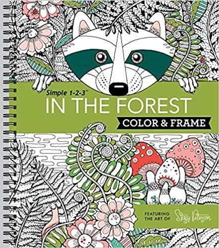 Color & Frame - In the Forest 涂色本