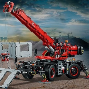 Lego 乐高 机械组 复杂地形起重机42082 共4057个颗粒