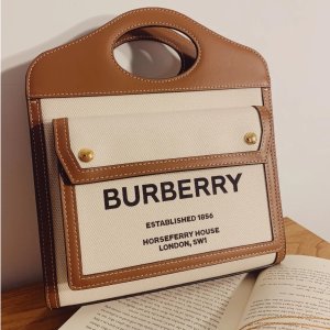 Burberry 新品私密大促 超全格纹款、Pocket Bag参与