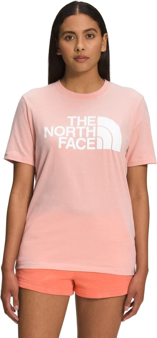 粉色Logo T恤