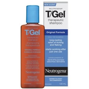 补货：Neutrogena T/Gel 经典去头皮屑洗发水130ml 止痒控油