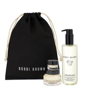 Bobbi Brown 超值舒缓护肤套装 卸妆油+橘子面霜+面霜+化妆袋