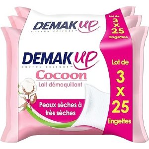 每包€2.5Demak'Up 卸妆湿巾 3x25 