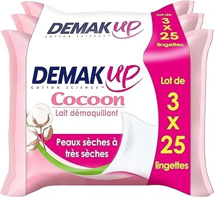 Demak'Up 卸妆湿巾 3x25 