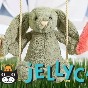 新用户立减$10、速戳>>Jellycat网红娃娃海量上新! 奶油大号邦尼兔补货、法式柠檬挞$22