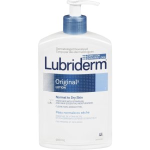 Lubriderm 蓝瓶维B5润肤露480ml 改善鸡皮肤 细腻嫩滑
