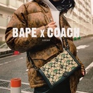 Coach × BAPE 超强联名也折扣 包包、衣服全都有