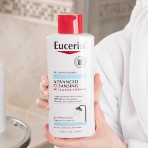 Eucerin 修复沐浴露500ml 祛除红疹 镇定舒痒 长效补水保湿