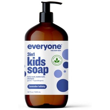 儿童专用3合1温和薰衣草液体皂946ml