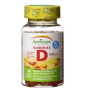 Jamieson Vitamin D 成人水果味软糖60粒