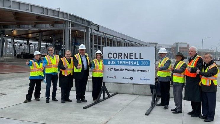 万锦Cornell社区新巴士站即将在今年夏天开通！全面连接多个交通枢纽系统！