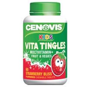 Cenovis Kids Vita 儿童多种维生素+水果蔬菜咀嚼片