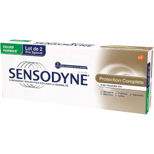 Sensodyne 舒适达多效护理牙膏 75mlx2支装 24小时专业抗敏感