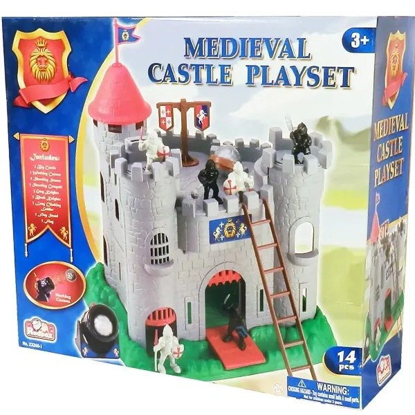 Medieval城堡模型玩具 3岁以上