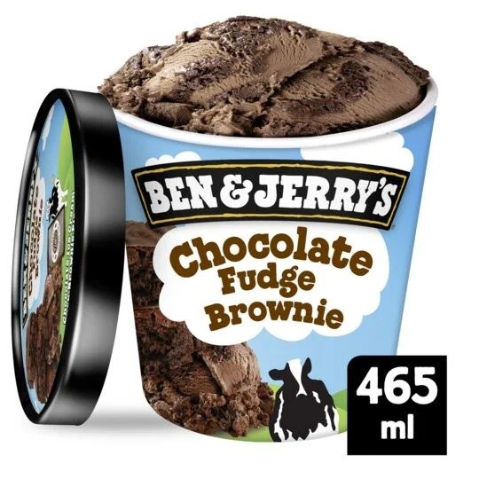 巧克力软糖布朗尼冰淇淋 465ml