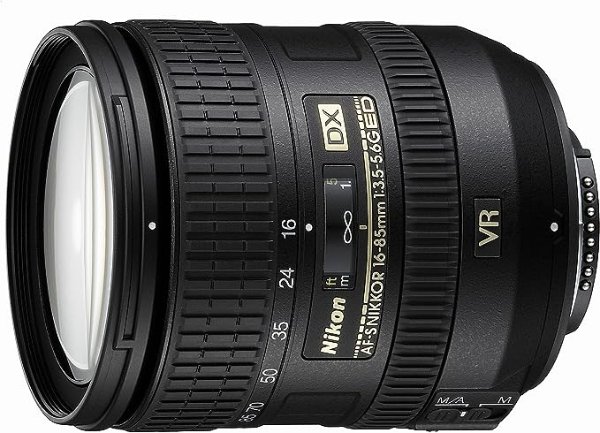 Nikon 16-85mm f/3.5-5.6G AF-S DX ED VR Nikkor Wide-Angle Telephoto Zoom Lens